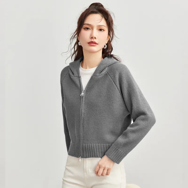 TERRE BLEUE Sweater Women's Gray-6