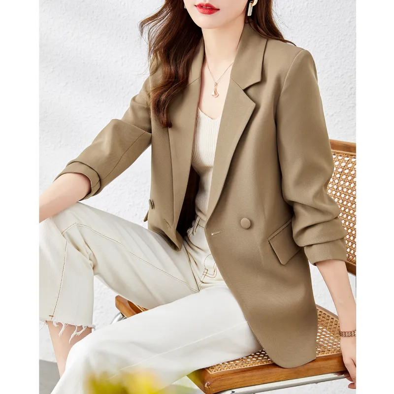TERRE BLEUE Business Suit Women's Gray-12