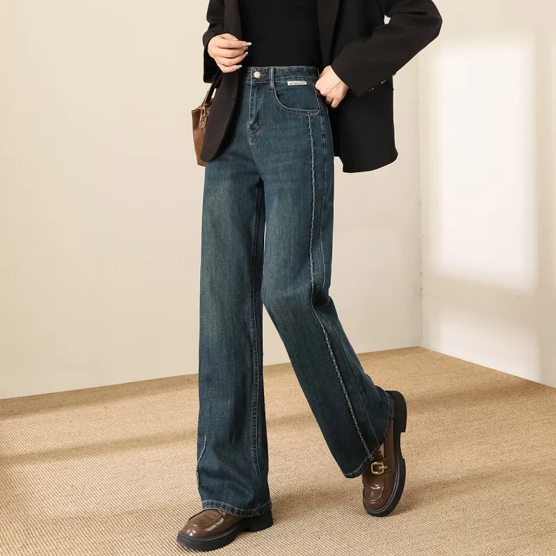 TERRE BLEUE Jeans Women's Dark Blue-2