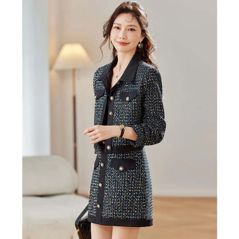 TERRE BLEUE Skirt Set Women's Black-5