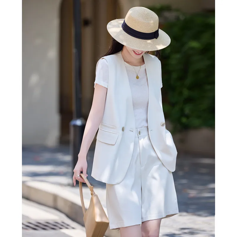 TERRE BLEUE Casual Suit Loose Fit Women's-11