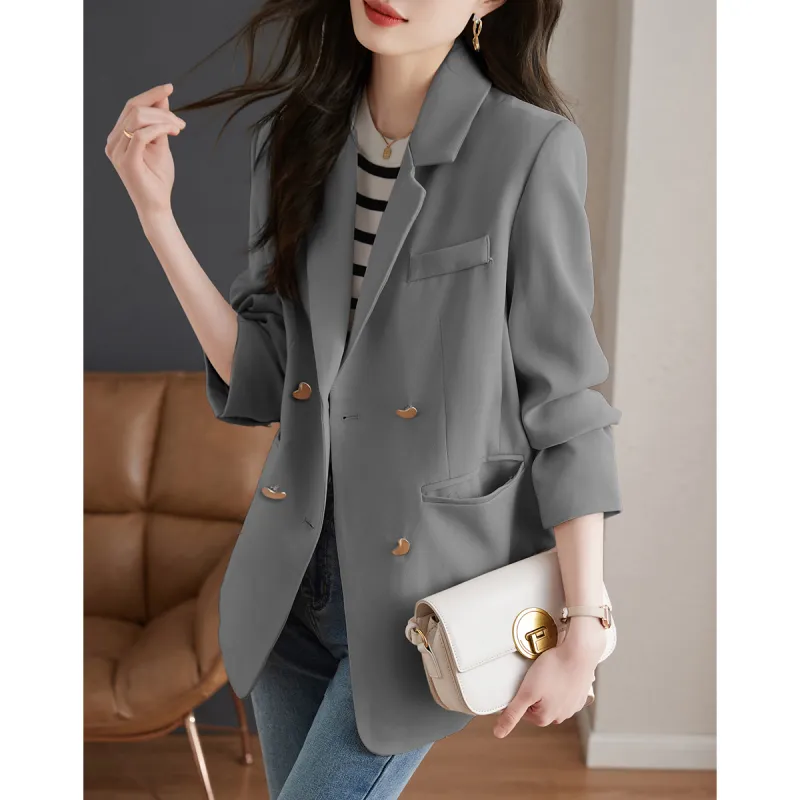TERRE BLEUE Business Suit Women's Khaki-10