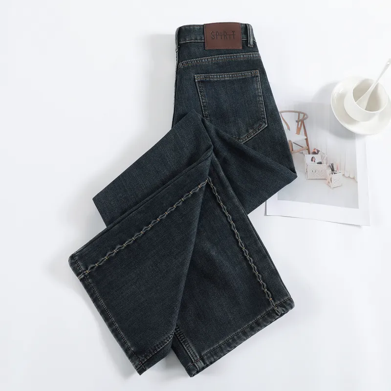 TERRE BLEUE Jeans Women's Dark Blue-1