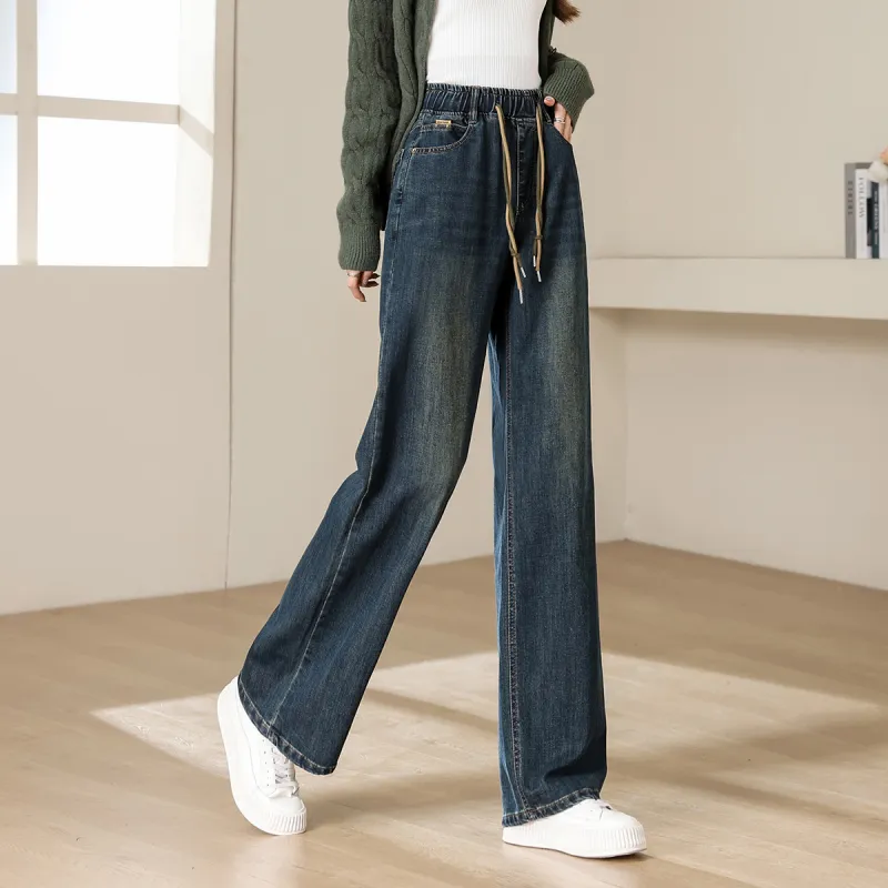 TERRE BLEUE Jeans Women's Dark Blue-2