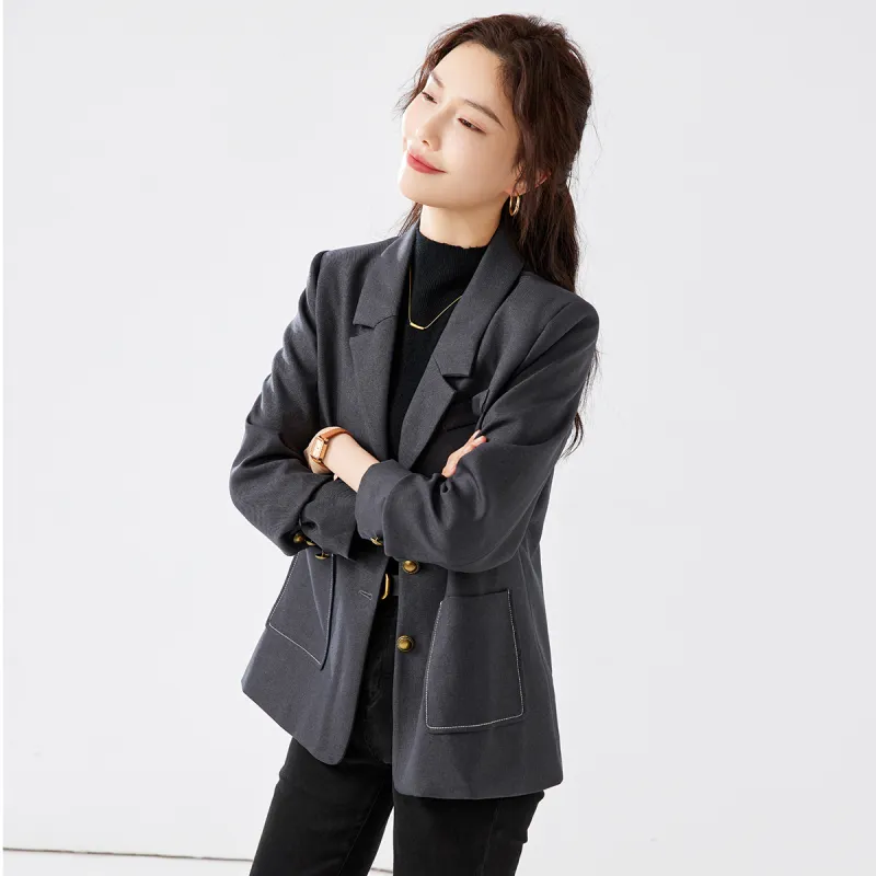 TERRE BLEUE Business Suit Women's Khaki-15
