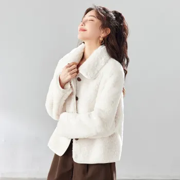 TERRE BLEUE Velvet feel Coat Women's