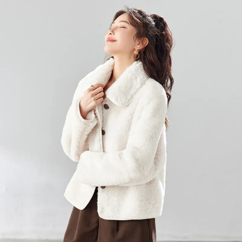 TERRE BLEUE Velvet feel Coat Women's-0