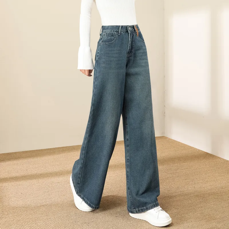 TERRE BLEUE Jeans Women's Dark Blue-4
