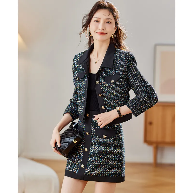 TERRE BLEUE Skirt Set Women's Black-3