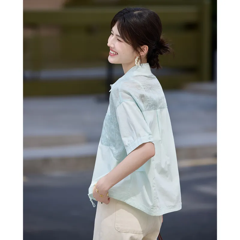 TERRE BLEUE Shirts Women's-8