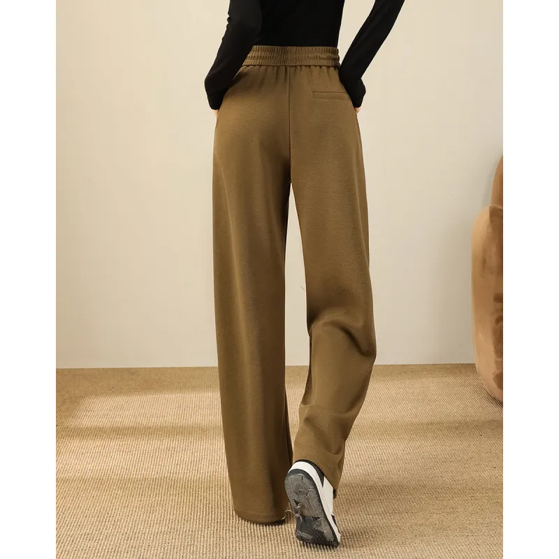 TERRE BLEUE Casual Pants Women's Mustard Green-6