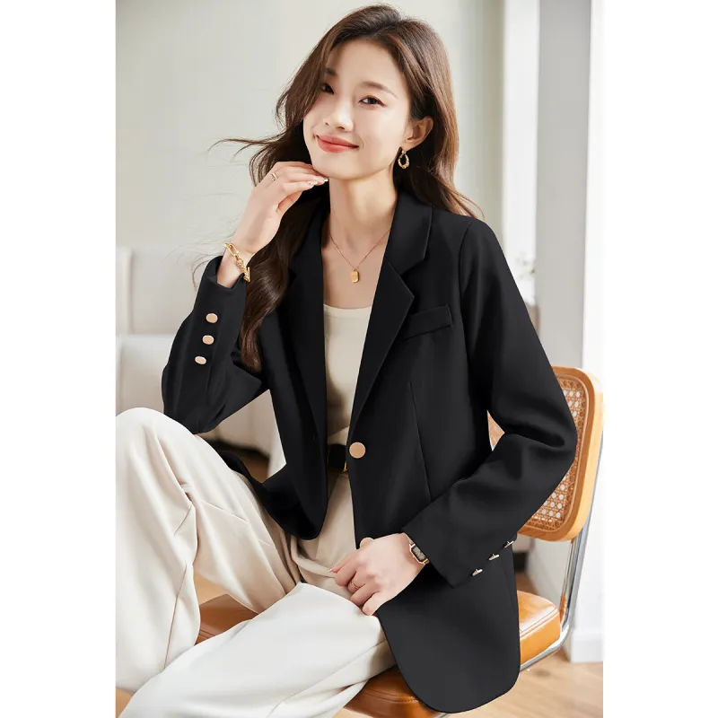 TERRE BLEUE Business Suit Women's Black-6