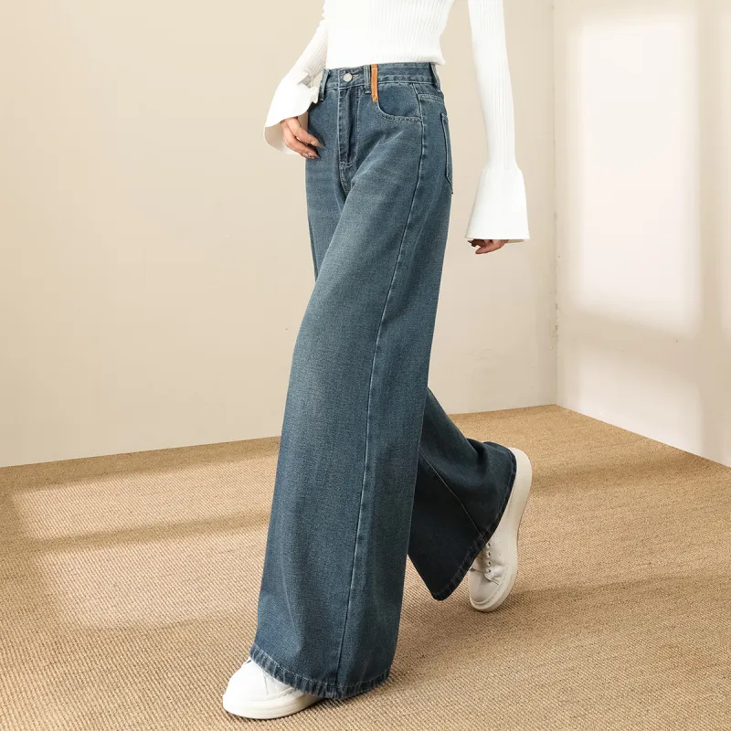 TERRE BLEUE Jeans Women's Dark Blue-2