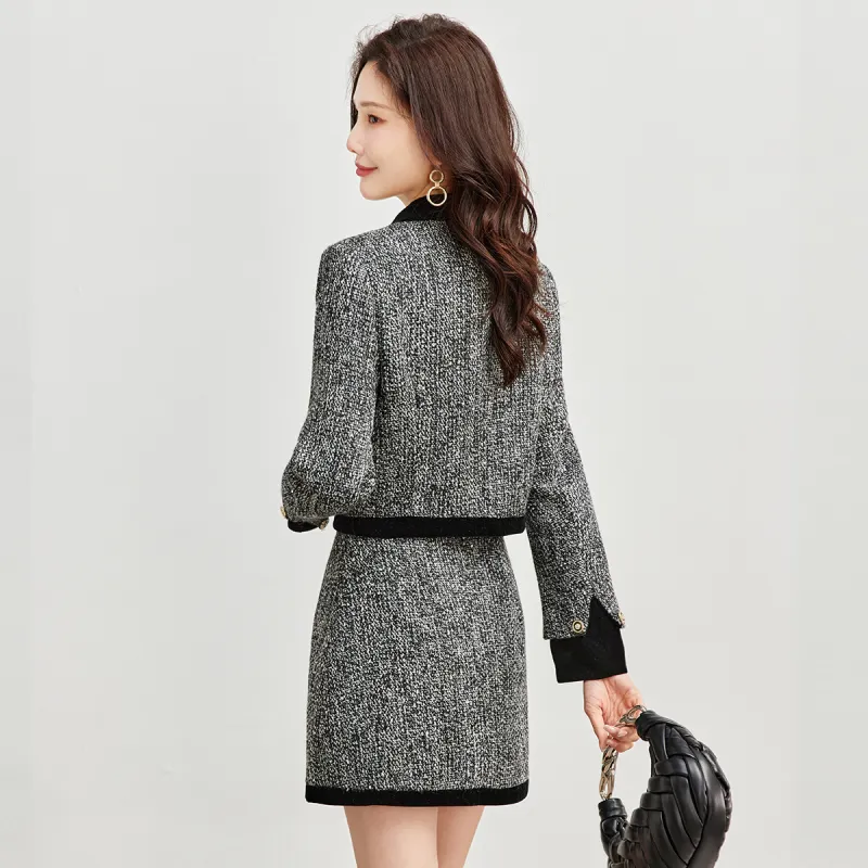 TERRE BLEUE Skirt Set Women's Black-5
