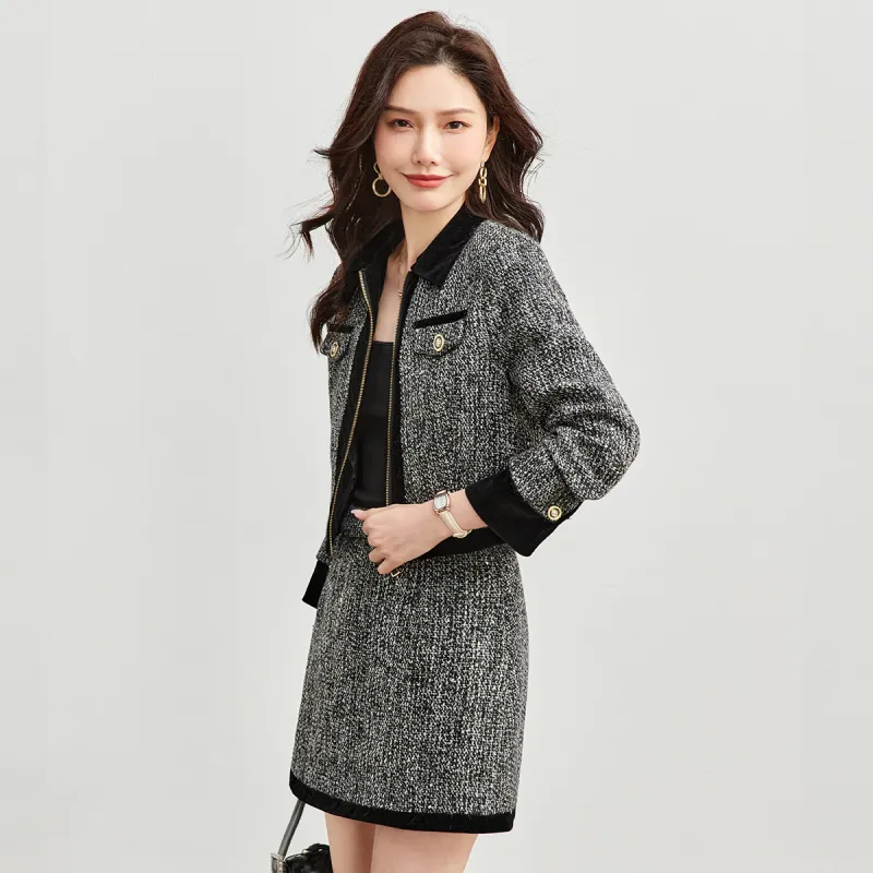 TERRE BLEUE Skirt Set Women's Black-3
