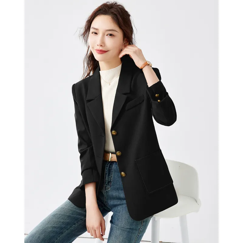 TERRE BLEUE Business Suit Women's Khaki-8