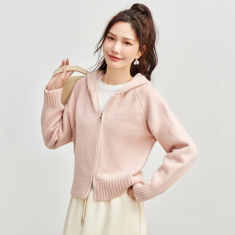 TERRE BLEUE Sweater Women's Pink-4