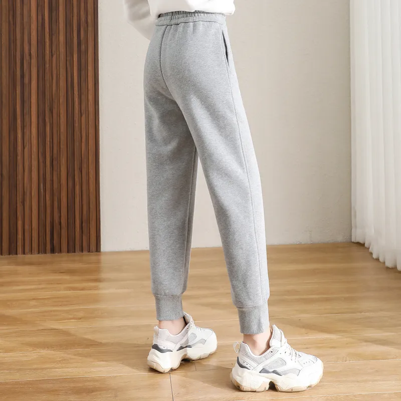 TERRE BLEUE Casual Pants Women's Gray-2