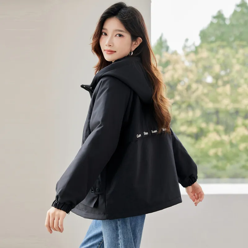 TERRE BLEUE Puffer Jacket Women's Black-1