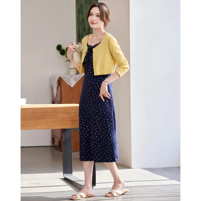 TERRE BLEUE Two Piece Skirt Sets Women's-10