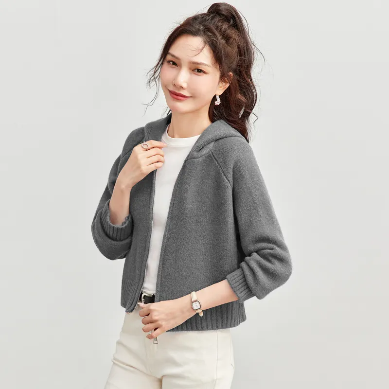 TERRE BLEUE Sweater Women's Gray-1