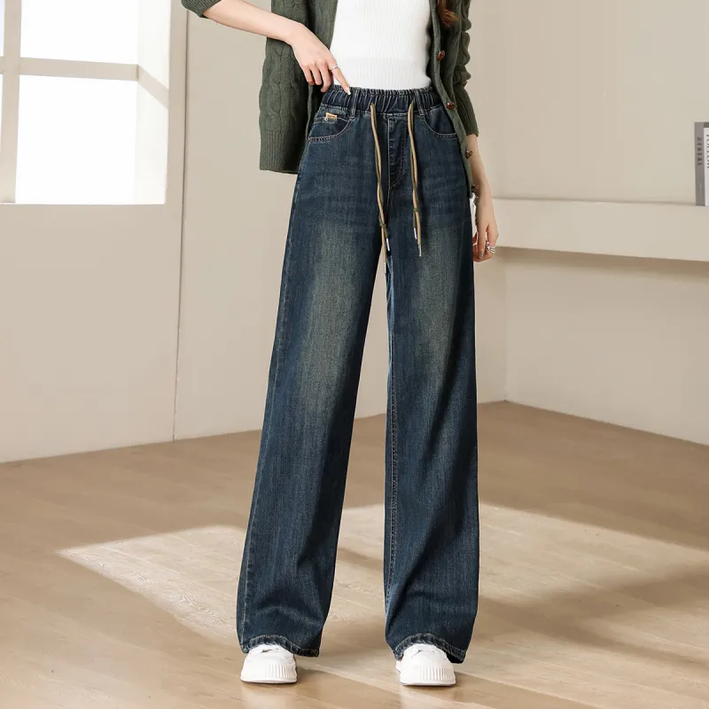 TERRE BLEUE Jeans Women's Dark Blue-4