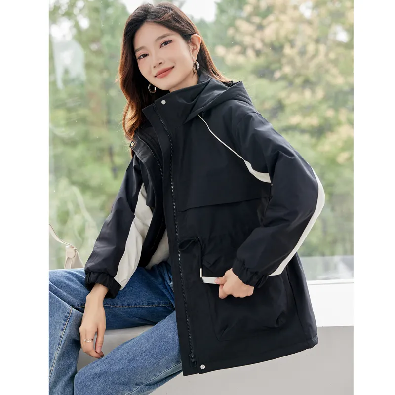 TERRE BLEUE Puffer Jacket Women's Black-6