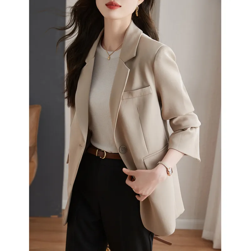 TERRE BLEUE Business Suit Women's Gray-18