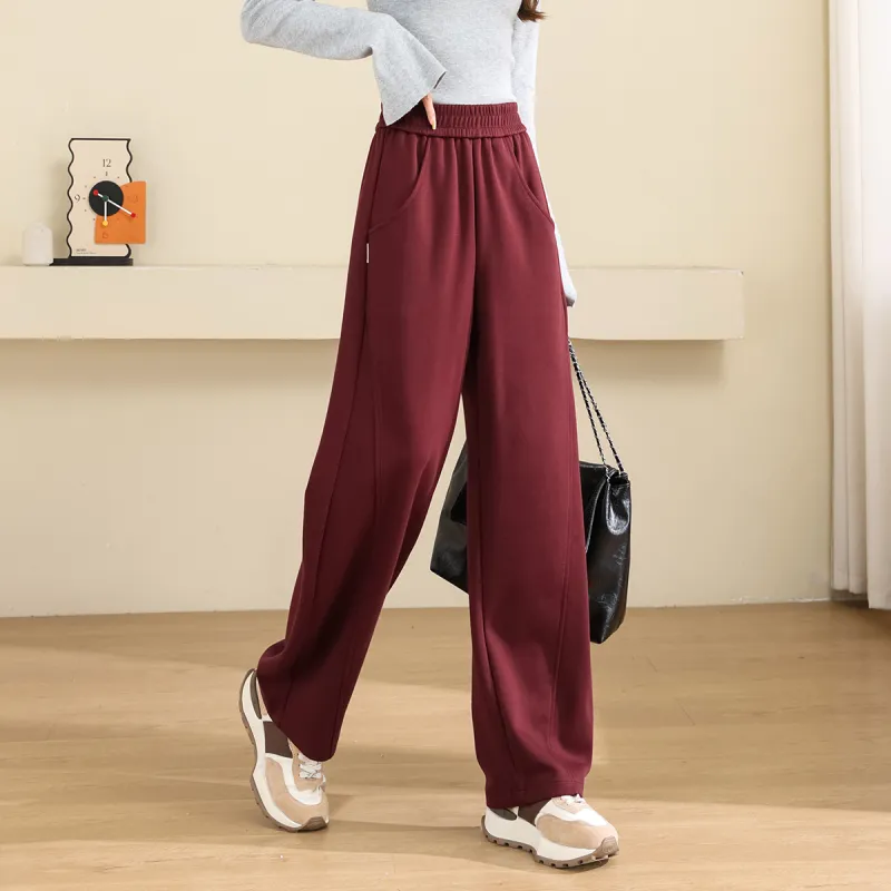 TERRE BLEUE Casual Pants Women's Ancora Red-3
