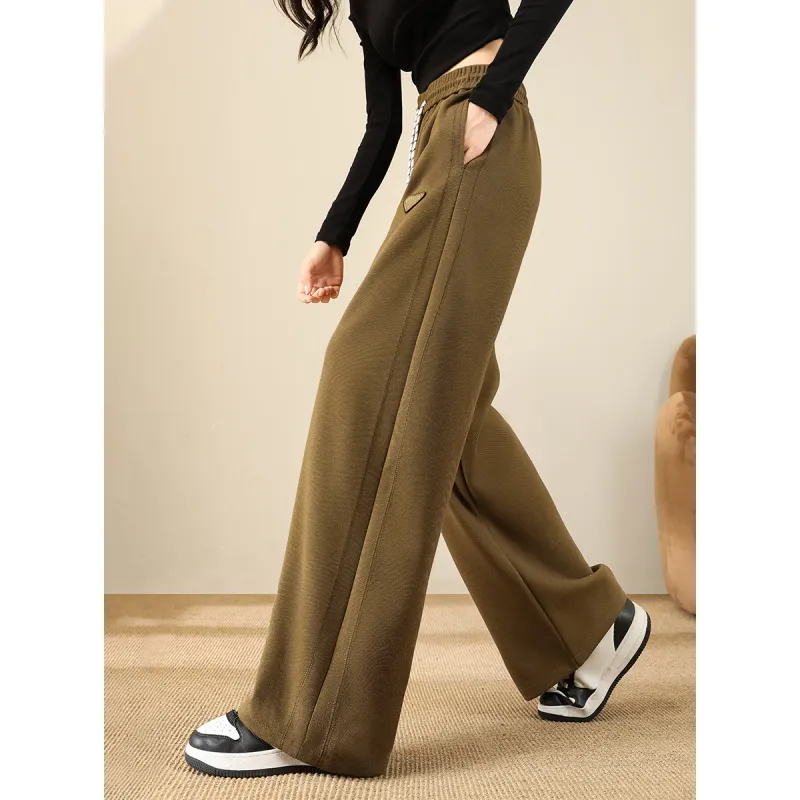 TERRE BLEUE Casual Pants Women's Mustard Green-2