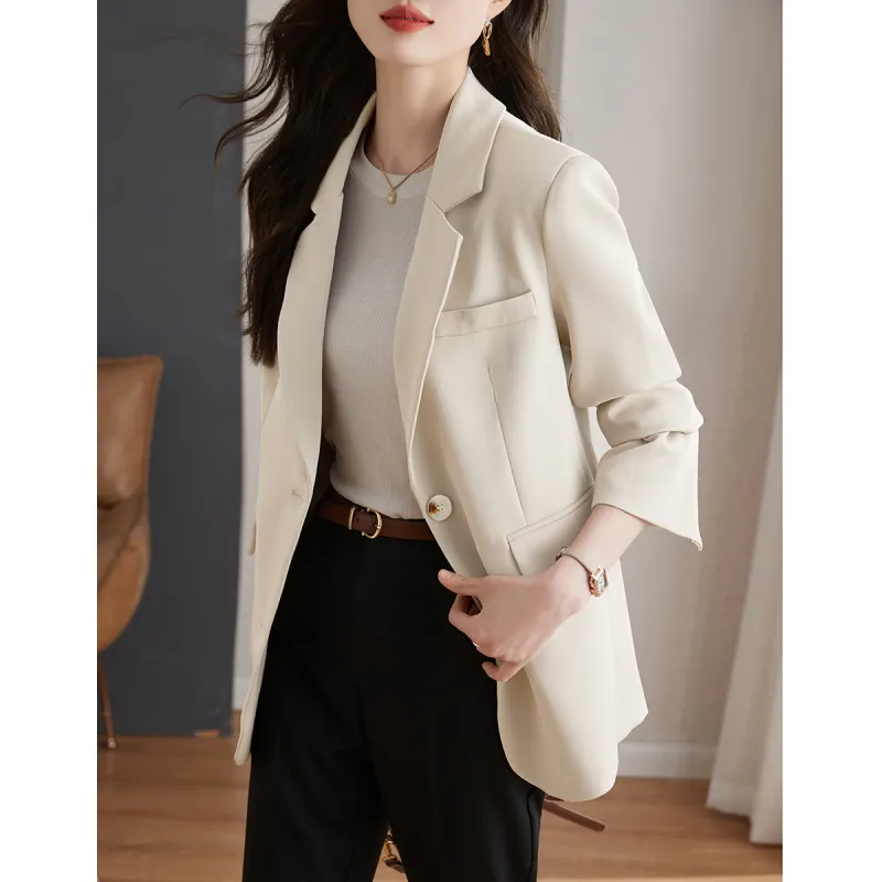 TERRE BLEUE Business Suit Women's Gray-25
