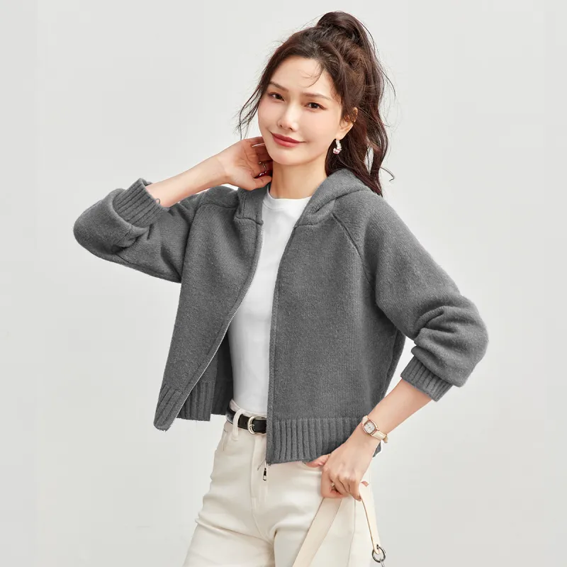 TERRE BLEUE Sweater Women's Gray-3