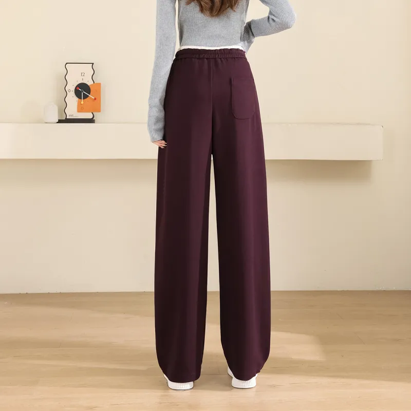 TERRE BLEUE Casual Pants Women's Dark Purple-7
