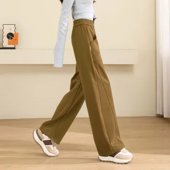 TERRE BLEUE Casual Pants Women's Mustard Green