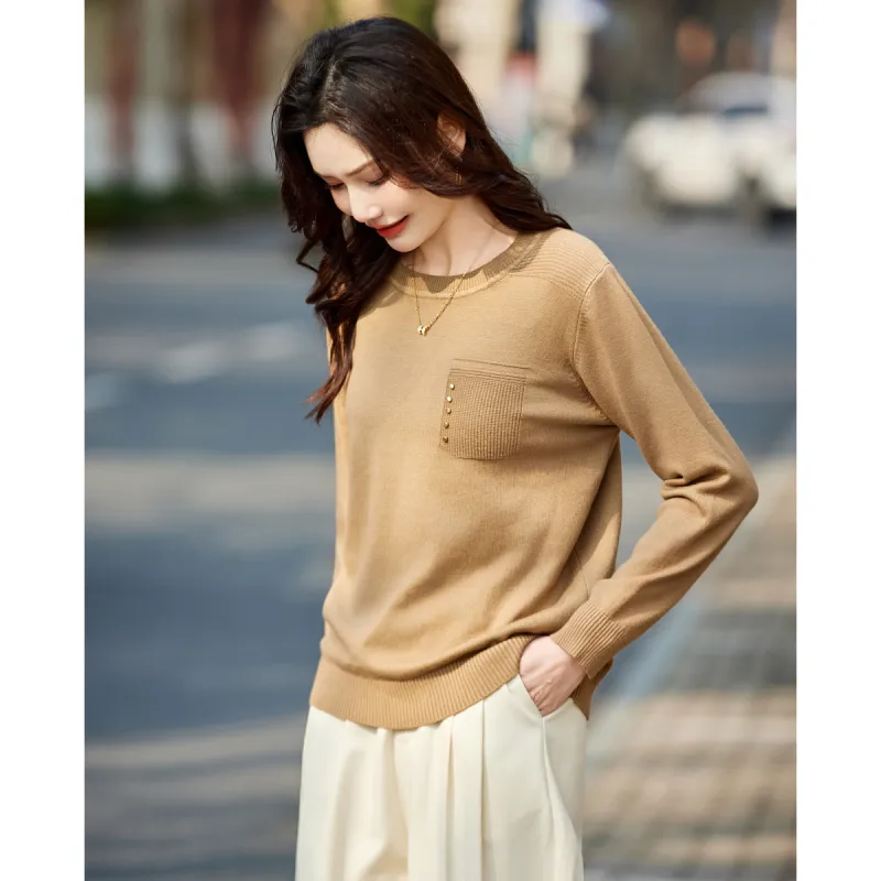 TERRE BLEUE Spring, Fall Knitwear Loose Fit Women's-8