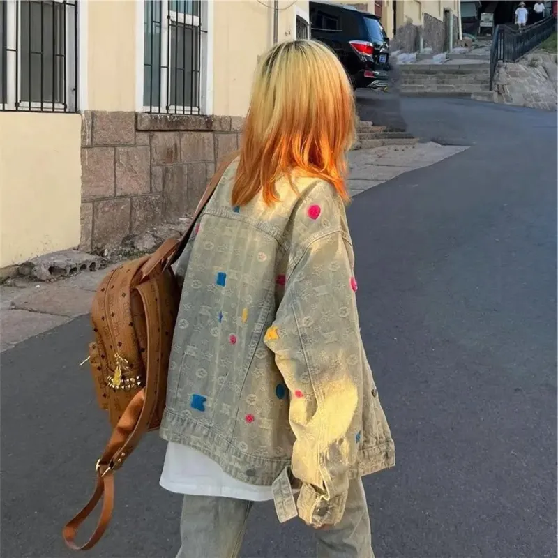 BTR Denim Jacket Unisex Yellow Mud-2