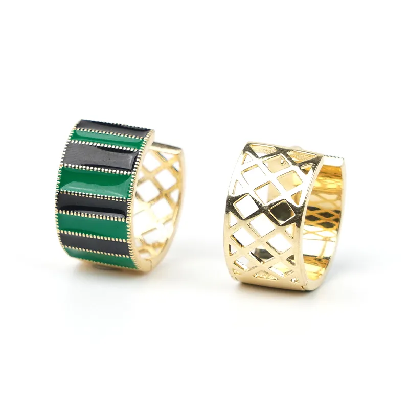 HYMAN KEVIN Copper Alloy Earrings Women's-2