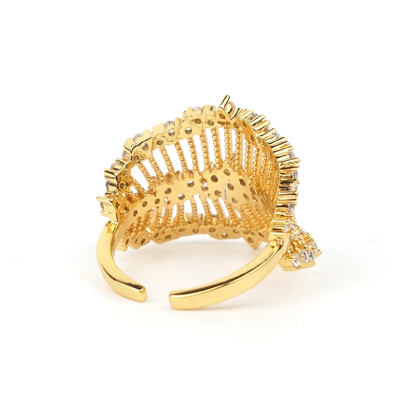HYMAN KEVIN Alloy Synthetic Cubic Zirconia Rings Women's-1