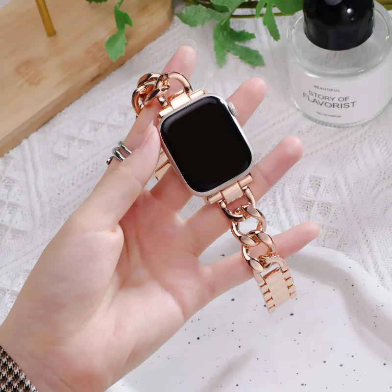QIAOMISHI Watch Bands Apple Compatibility 160mm Zinc Alloy Material Unisex-9