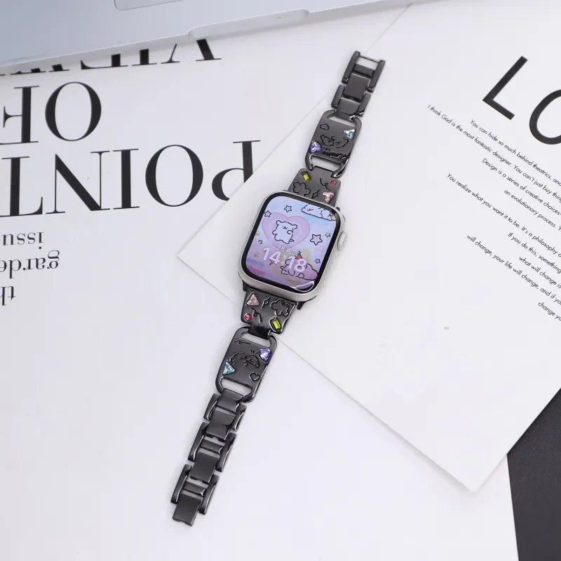 QIAOMISHI Watch Bands 14cm Unisex-5