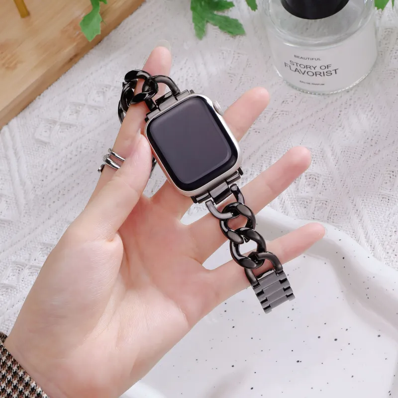 QIAOMISHI Watch Bands Apple Compatibility 160mm Zinc Alloy Material Unisex-5