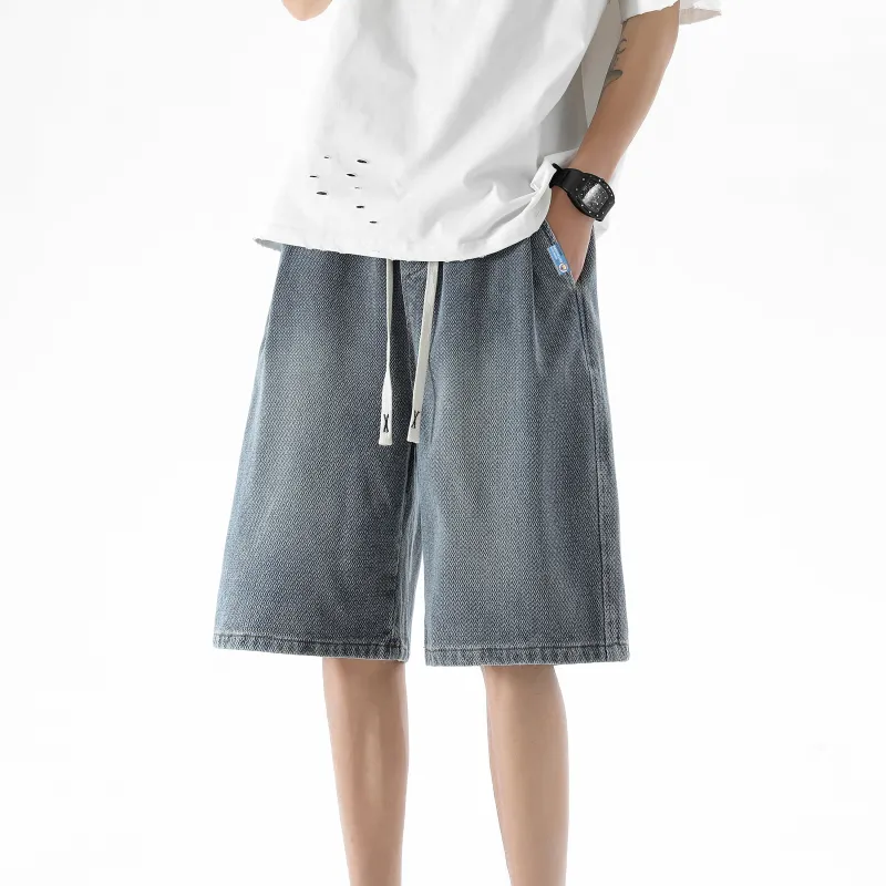 Manchester City F.C. Denim Shorts Unisex-2