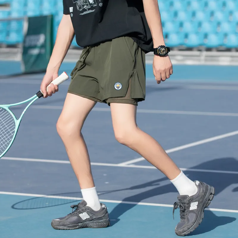 Manchester City F.C. Basketball Shorts Unisex-15