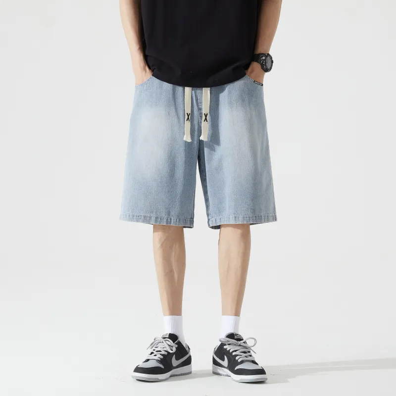 Manchester City F.C. Denim Shorts Unisex-2