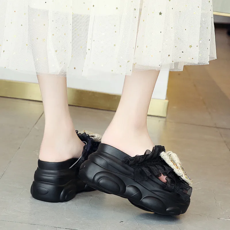 Alxnan Slip Resistant Slide Slippers Women's-21