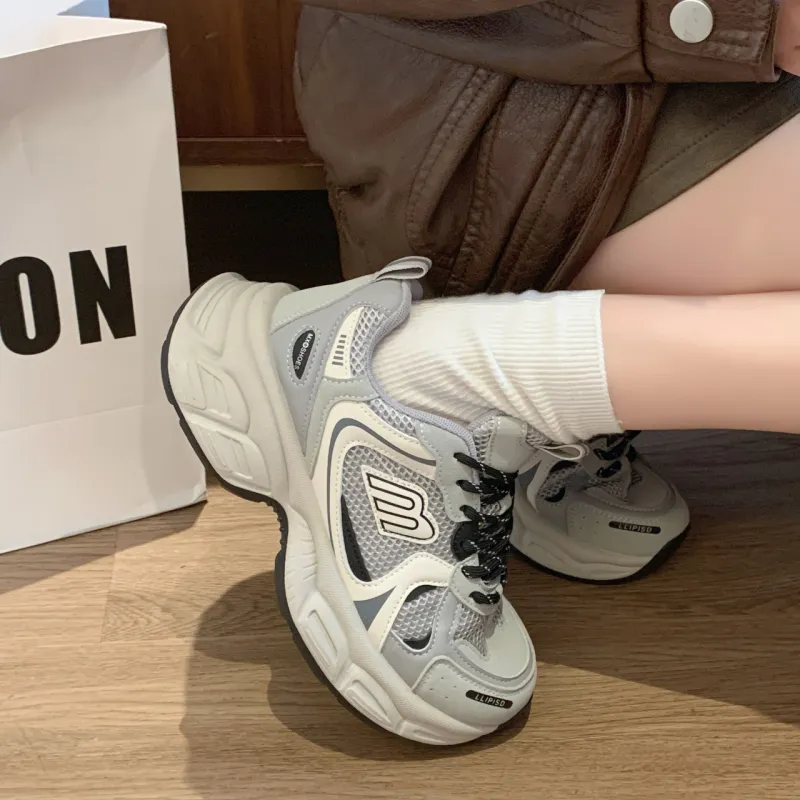 Alxnan Low Top Chunky Sneakers Women's-13