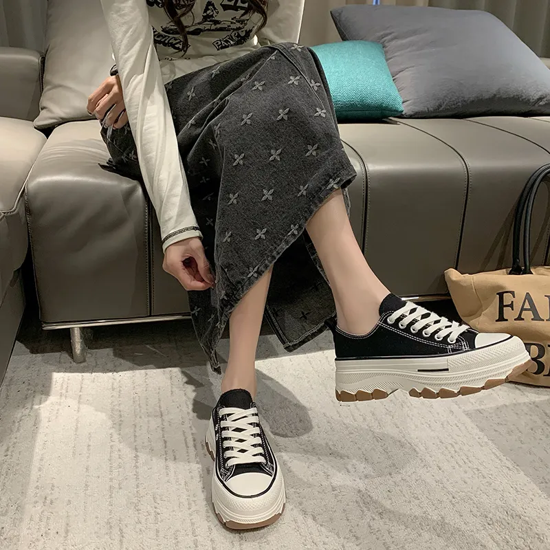 Alxnan Low Top Skateboard Shoes Women's Box-14