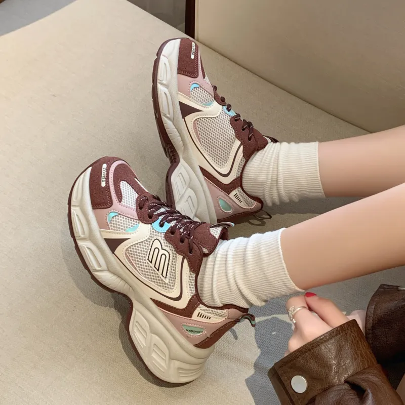 Alxnan Low Top Chunky Sneakers Women's-1