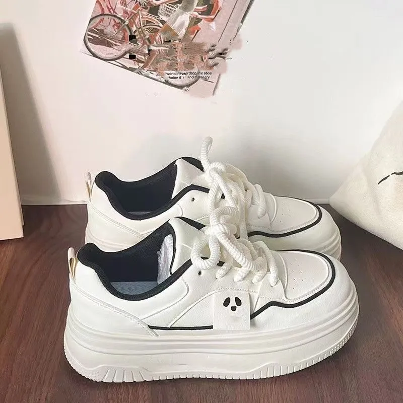 Alxnan Height Increasing Low Top Casual Shoes Women's-2