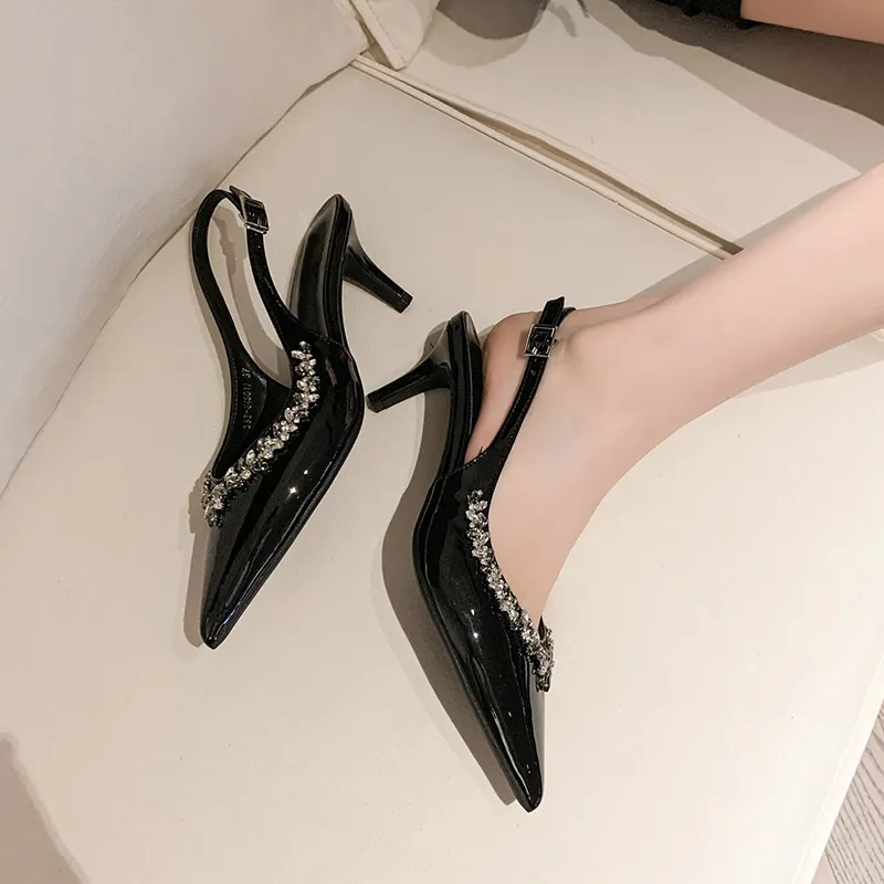 Alxnan Slim Heel High Heels Women's-2